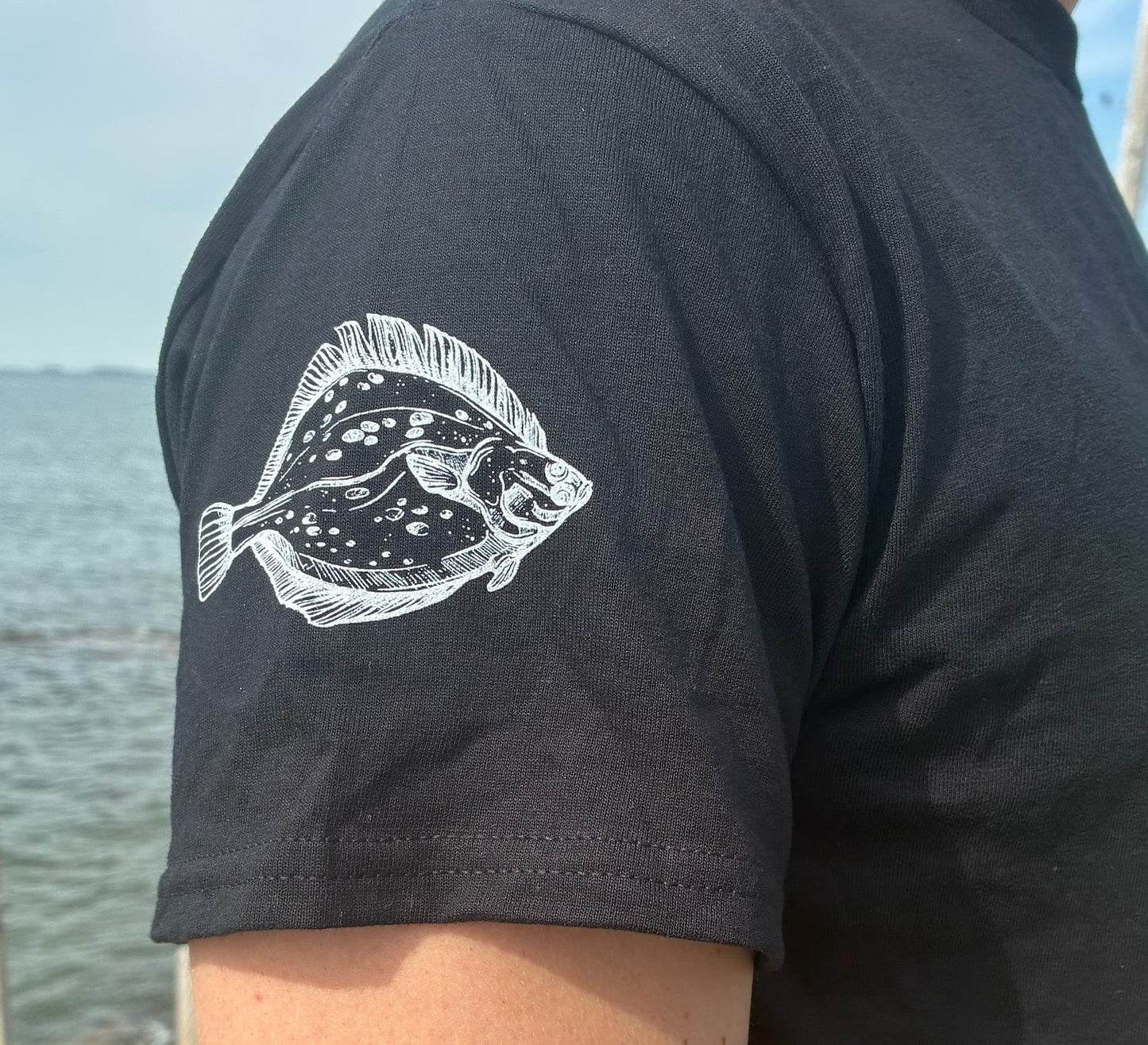 Black Short Sleeve 250th  T-Shirt